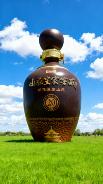 玻璃钢仿真酒瓶雕塑 (3)