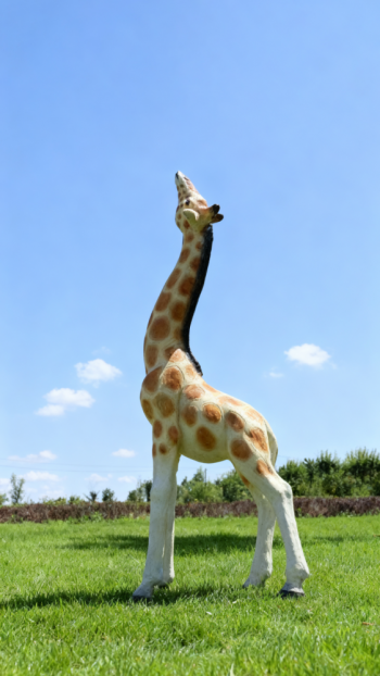 玻璃钢仿真长颈鹿雕塑 (11)