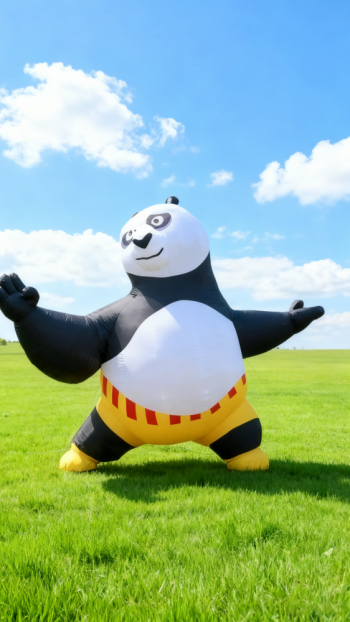 卡通玻璃钢功夫熊猫雕塑 (11)