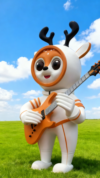 玻璃钢卡通小鹿雕塑 (13)