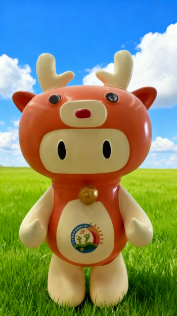 玻璃钢卡通小鹿雕塑 (17)