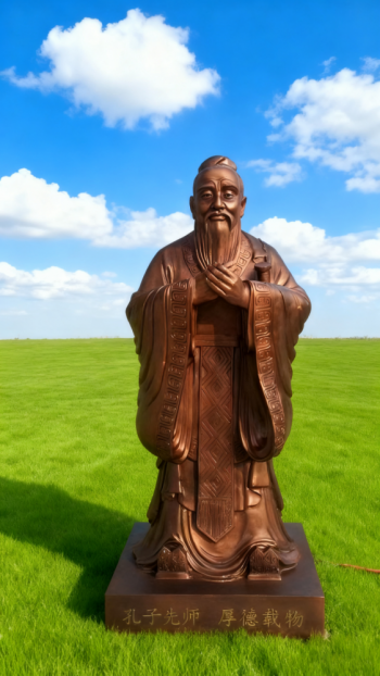 玻璃钢孔子雕塑 (22)