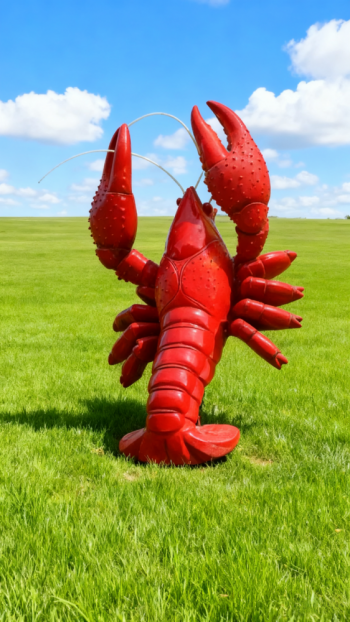 玻璃钢龙虾雕塑 (12)
