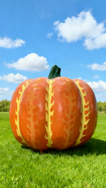 玻璃钢南瓜雕塑 (4)