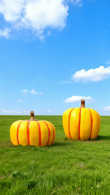 玻璃钢南瓜雕塑 (10)