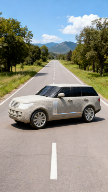 玻璃钢汽车雕塑 (2)