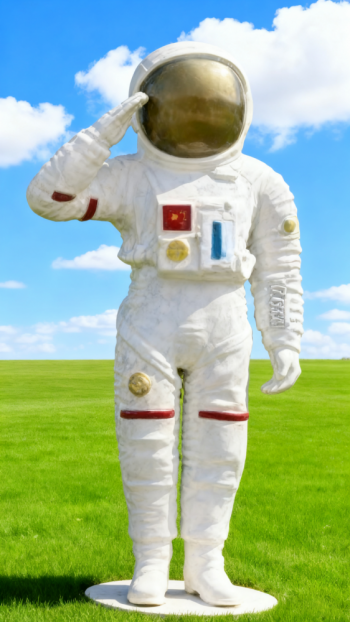 玻璃钢太空人雕塑 (9)
