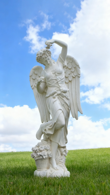 玻璃钢天使雕塑 (9)