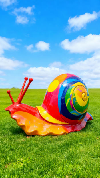 玻璃钢蜗牛雕塑 (9)