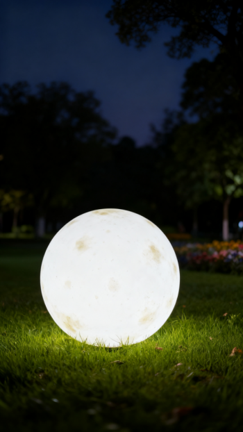 玻璃钢发光月亮雕塑 (13)