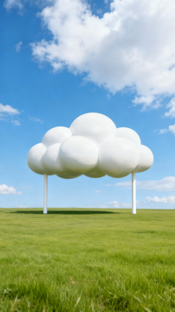 玻璃钢云朵雕塑 (12)