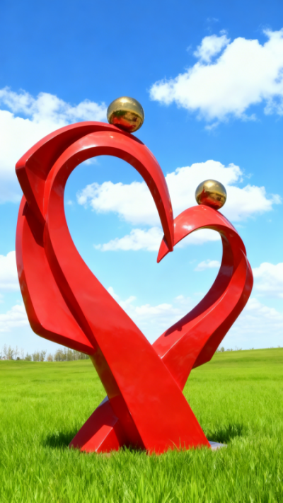 情侣人物雕塑 (11)