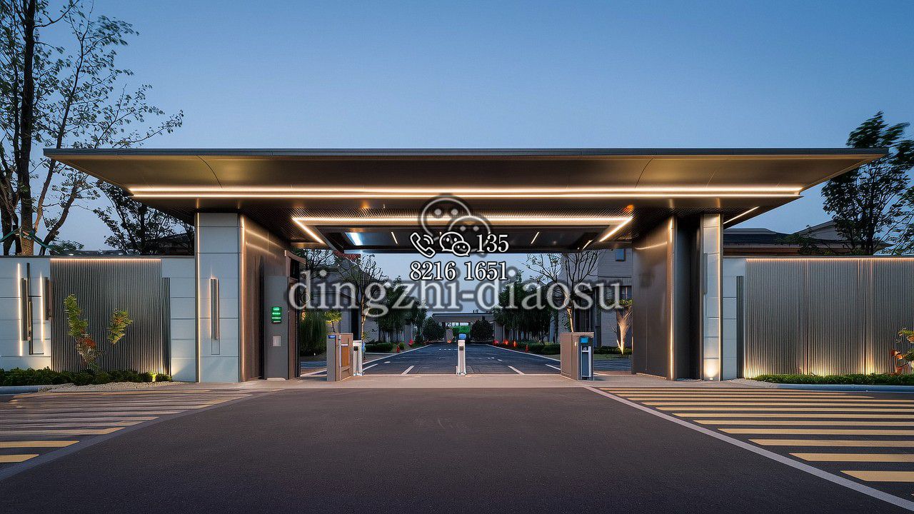 大门不锈钢雕塑