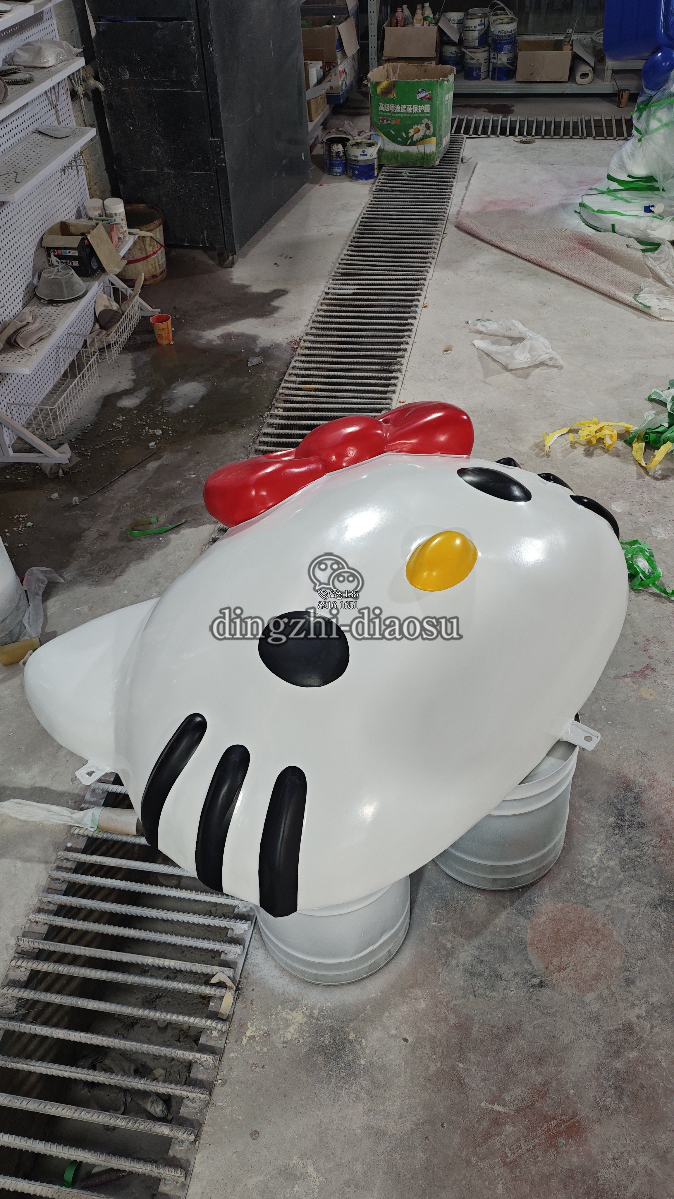 hellokitty玻璃钢雕塑