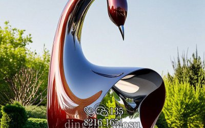 孔雀不锈钢雕塑定制，源头厂家来图加工