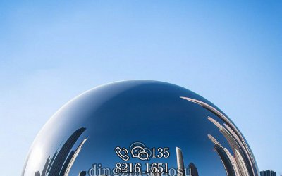 圆球不锈钢雕塑定制，源头厂家来图加工