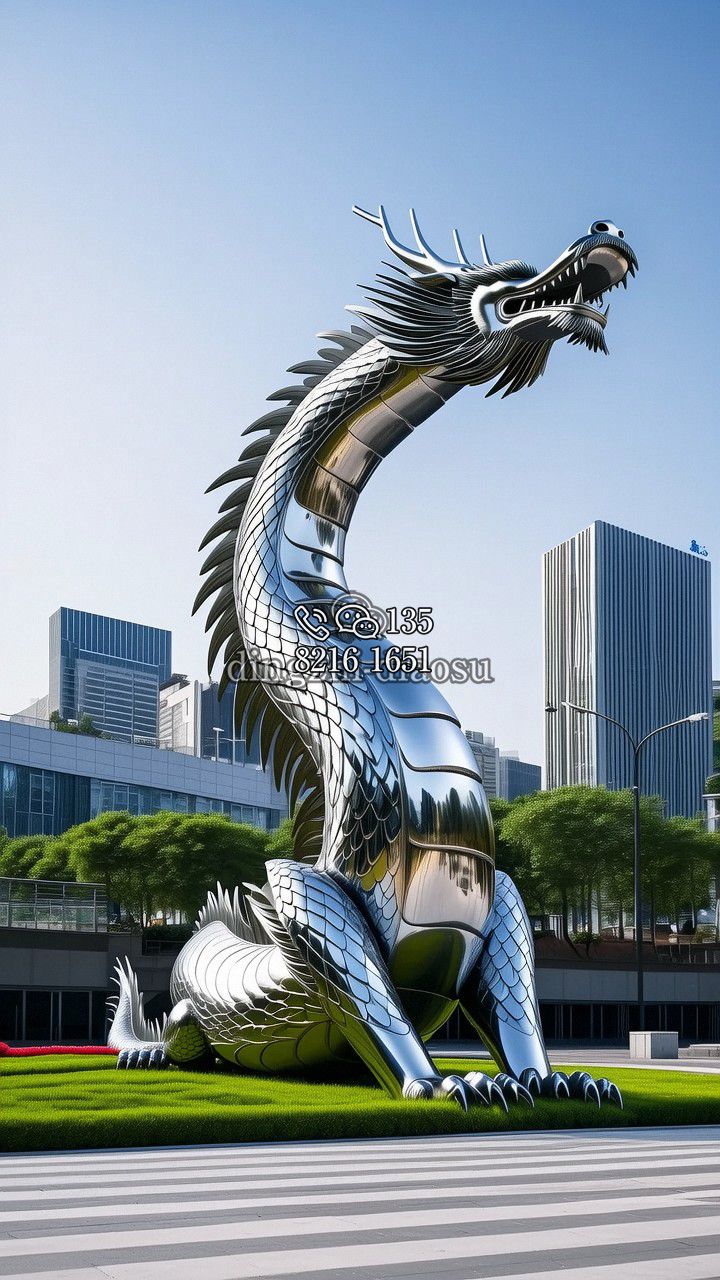 龙不锈钢雕塑