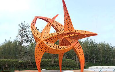 海星动物雕塑