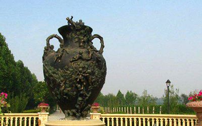 花瓶景观摆件雕塑