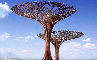 树木植物雕塑