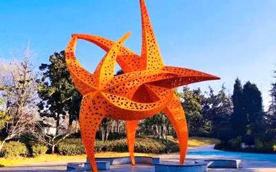 不锈钢海星雕塑